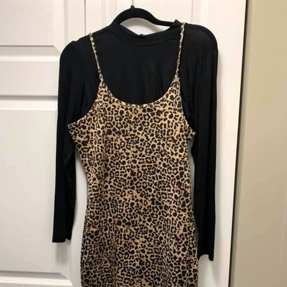 Dress w/ turtleneck insert - Picture 1 of 1